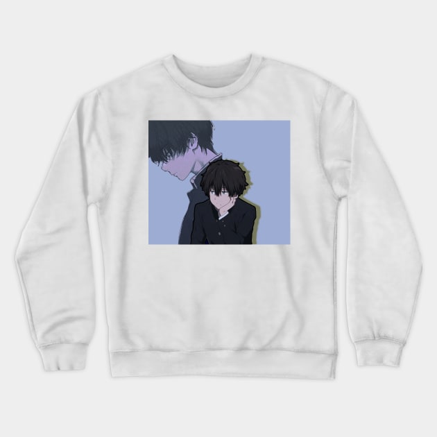 Oreki Houtaro (HOUYKA) Crewneck Sweatshirt by saturnswamp